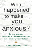 book cover for What Happened to Make You Anxious?
