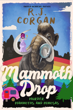 book cover for Mammoth Drop - Murder, Mammoths, and Mimosas