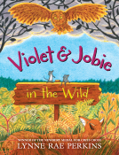 book cover for Violet and Jobie in the Wild