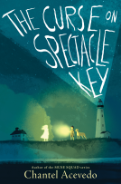 book cover for The Curse on Spectacle Key