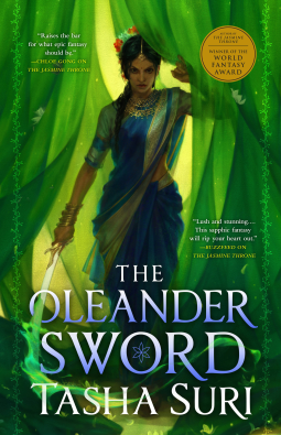book cover for The Oleander Sword