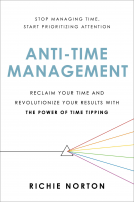 book cover for Anti-Time Management
