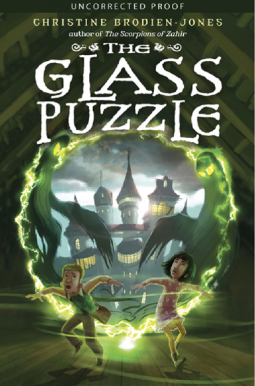 book cover for The Glass Puzzle