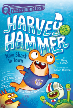 book cover for New Shark in Town