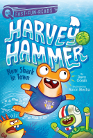 book cover for New Shark in Town