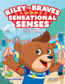book cover for Riley the Brave's Sensational Senses