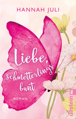 Buchcover für Liebe, schmetterlingsbunt 