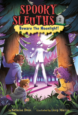 book cover for Spooky Sleuths #2: Beware the Moonlight!