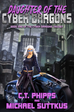 book cover for Daughter of the Cyber Dragons