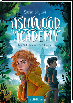 Buchcover für Ashwood Academy – Die Schule der fünf Türme (Ashwood Academy 1)