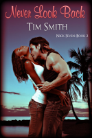 book cover for Never Look Back