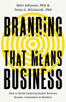 book cover for Branding that Means Business