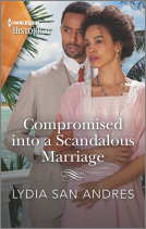book cover for Compromised into a Scandalous Marriage
