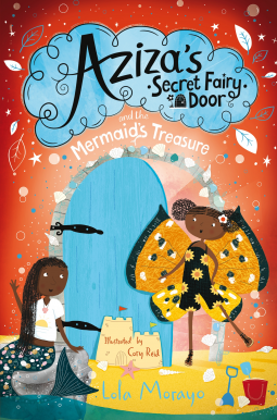 book cover for Aziza's Secret Fairy Door and the Mermaid's Treasure