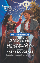 book cover for A Kiss at the Mistletoe Rodeo