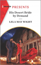 book cover for His Desert Bride by Demand