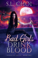 book cover for Bad Girls Drink Blood