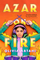 book cover for Azar on Fire