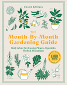 book cover for The Month-by-Month Gardening Guide