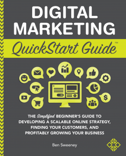 book cover for Digital Marketing QuickStart Guide