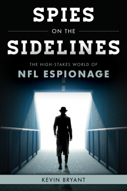 book cover for Spies on the Sidelines