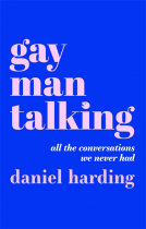 book cover for Gay Man Talking