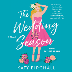 book cover for The Wedding Season