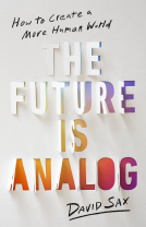 book cover for The Future Is Analog