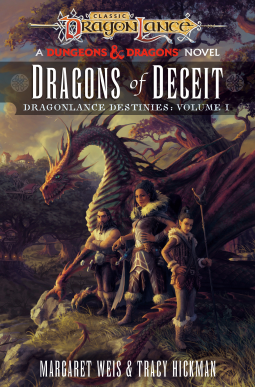 book cover for Dragons of Deceit