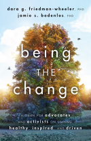 book cover for Being the Change