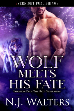 book cover for Wolf Meets His Fate