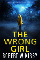 book cover for The Wrong Girl