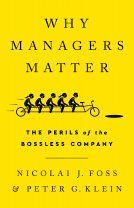 book cover for Why Managers Matter