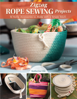 book cover for Zigzag Rope Sewing Projects