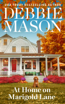 book cover for At Home on Marigold Lane