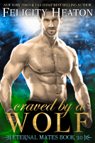 book cover for Craved by a Wolf