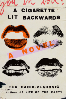 book cover for A Cigarette Lit Backwards