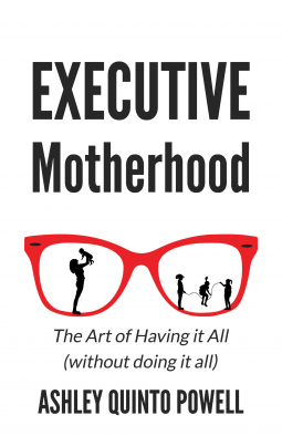 book cover for Executive Motherhood