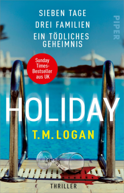 Buchcover für Holiday – Sieben Tage. Drei Familien. Ein tödliches Geheimnis.