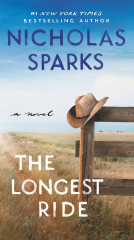 book cover for The Longest Ride