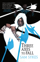 book cover for Three Axes to Fall