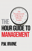 book cover for The Hour Guide to Management