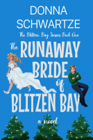 book cover for The Runaway Bride of Blitzen Bay