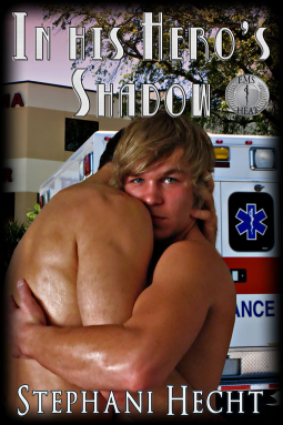 book cover for In His Hero's Shadow