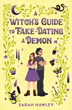 book cover for A Witch's Guide to Fake Dating a Demon