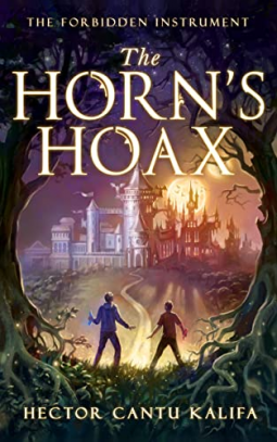 book cover for The Horn's Hoax: The Forbidden Instrument
