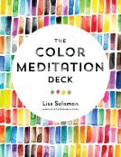 book cover for The Color Meditation Deck