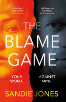 book cover for The Blame Game