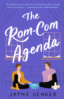 book cover for The Rom-Com Agenda