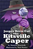 book cover for Jasper Drew Cat and the Kitsville Caper